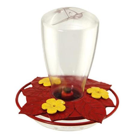 Fancy Feline NA35246 20 oz. Plastic Hummingbird Bird Feeder FA844175
